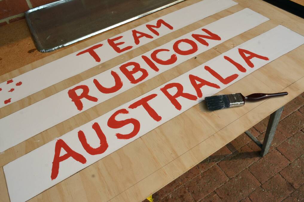 Show your support for Team Rubicon at flag lowering ceremony