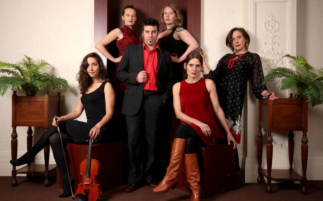 EXOTIC PERFORMANCE: Tango band from Melbourne La Busca will light up the dance floor at Candelo later this month. 