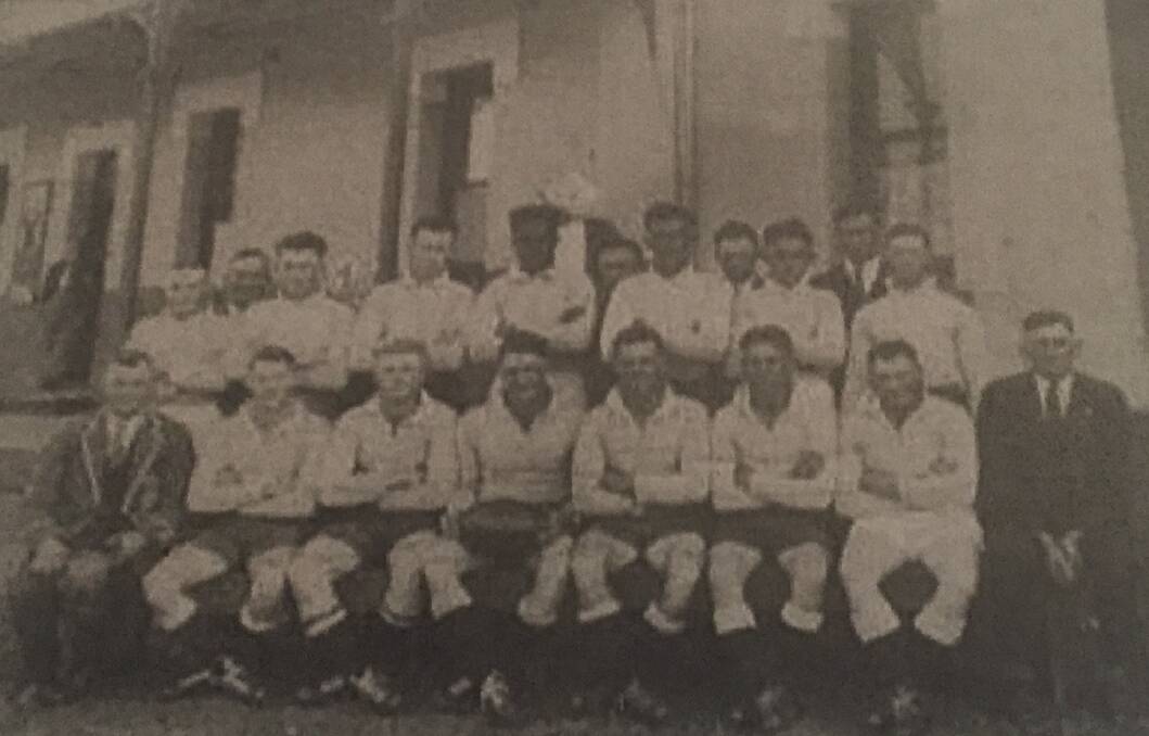 Pyree Rovers 1930s side, beleived to be around 1938. 