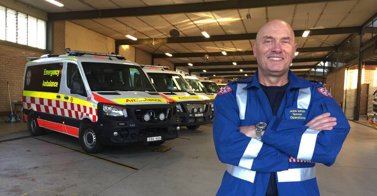 MILESTONE: Shoalhaven NSW Ambulance Rescue Paramedic Jason Watson celebrated 40 years in the job on Tuesday, June 23.