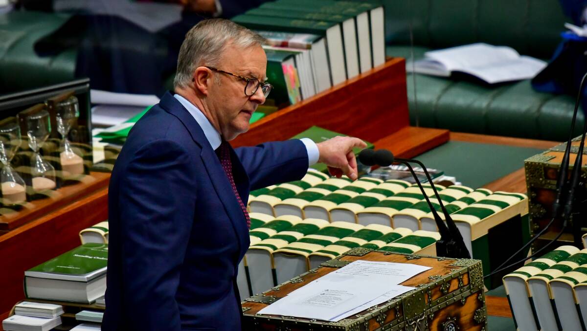 Prime Minister Anthony Albanese shouldn't have to own the previous government's failures. Picture: Elesa Kurtz