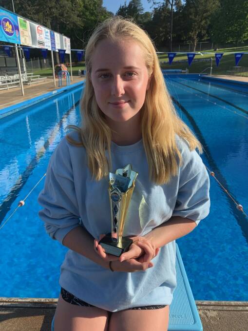 Bega swimmer Tayla Smith is the Tarra Motors Swimmer of the Week at the Bega Pool given her strong commitment to the sport. 