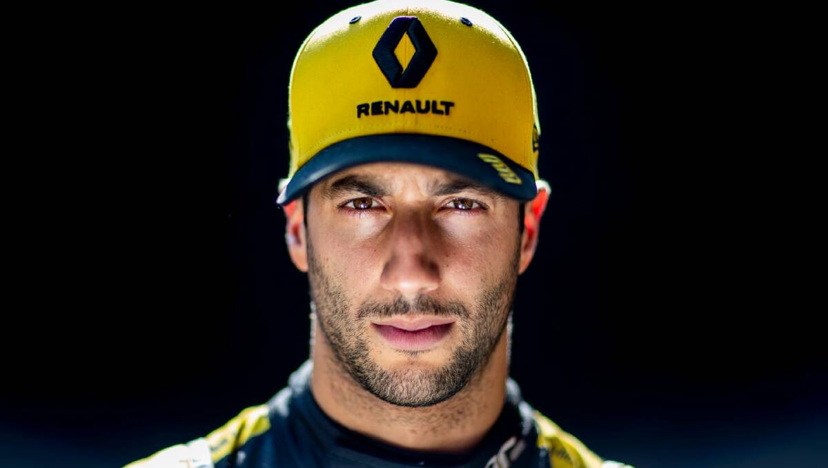 McLaren bound: Daniel Ricciardo will move from Renault to McLaren for the 2021 Formula 1 season to chase a world championship. Picture: Renault Media team. 