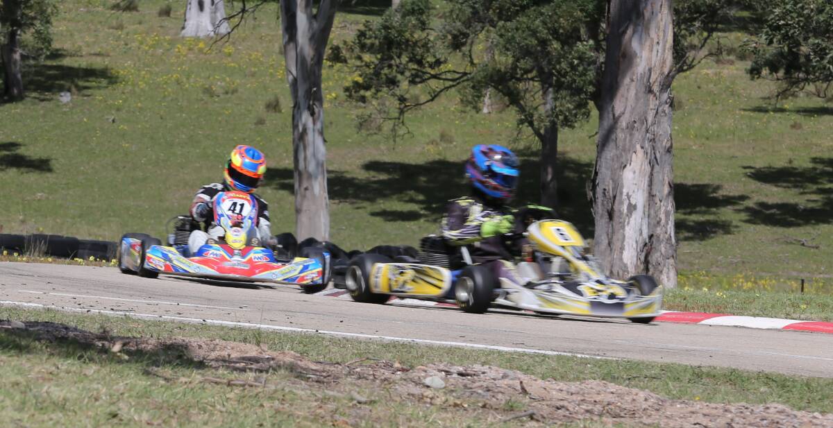 The Sapphire Coast Kart Club played host to NSW titles over the weekend and will seek a track extension to host more driver safety programs. 