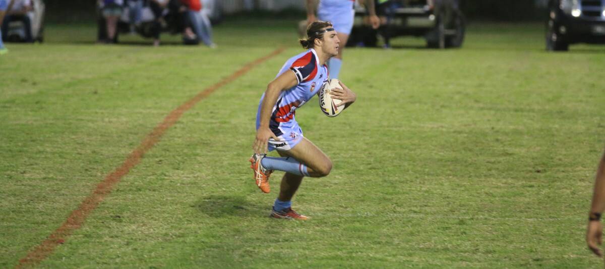 Bolter: Bega flanker Zac Cuzner will be one of the region's best players on show during Monaro 23s selection trials on Saturday against Canberra. 