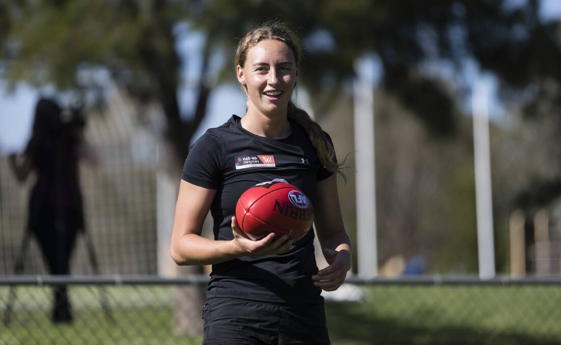 Tarni Evans will continue as part of the NAB AFL Women's Academy, joining the Level 2 squad for the 2020 season. 