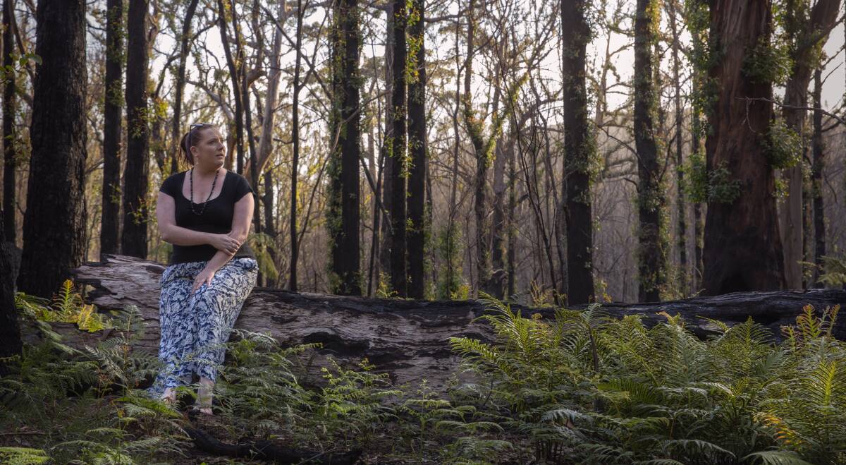 LIVED EXPERIENCE: Hayley from Wolumla is one of the featured stories in SANE Australia's Life After Bushfires resources to aid in mental wellbeing. 