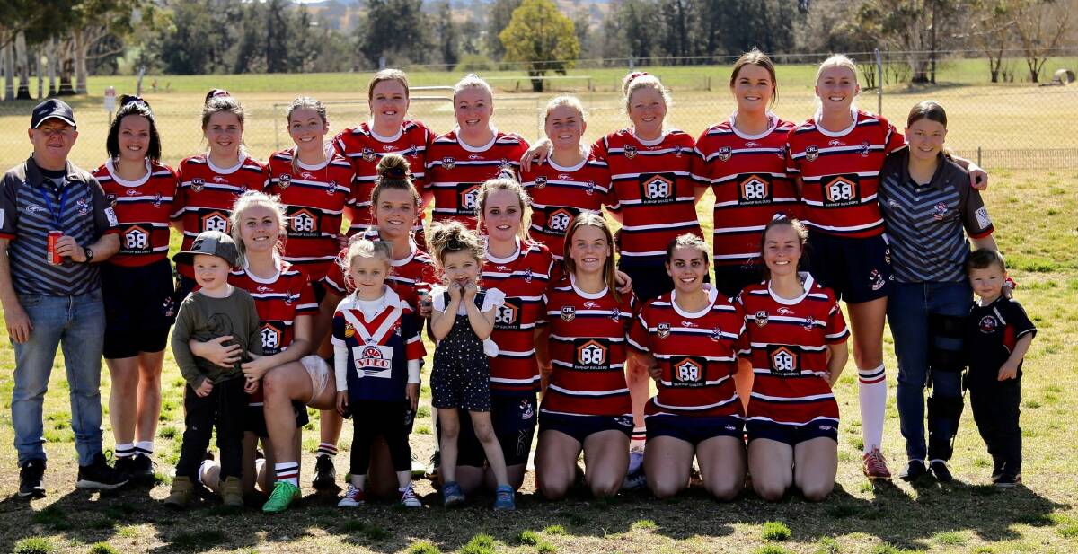 On the job: The Bega Chicks are ready for a grand final showdown with Bombala. Picture: Peter Sheales. 