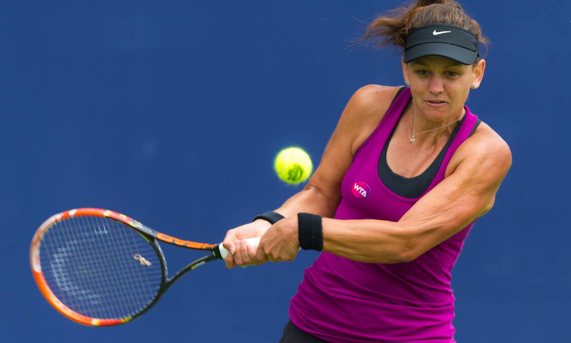 Visitor: Tennis icon Casey Dellacqua will join former Davis Cup captain John Fitzgerald in Cobargo on Wednesday. Picture: Shutterstock. 