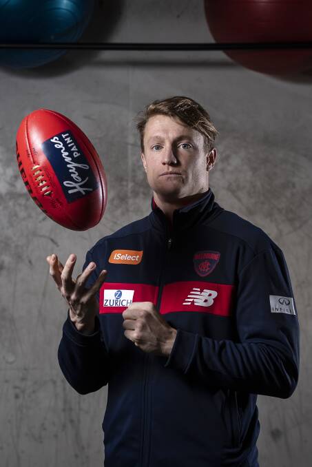 Magic touch: Aaron vandenBerg has been adding a "magic touch" for the Demons says his former coach. Picture: AAP 