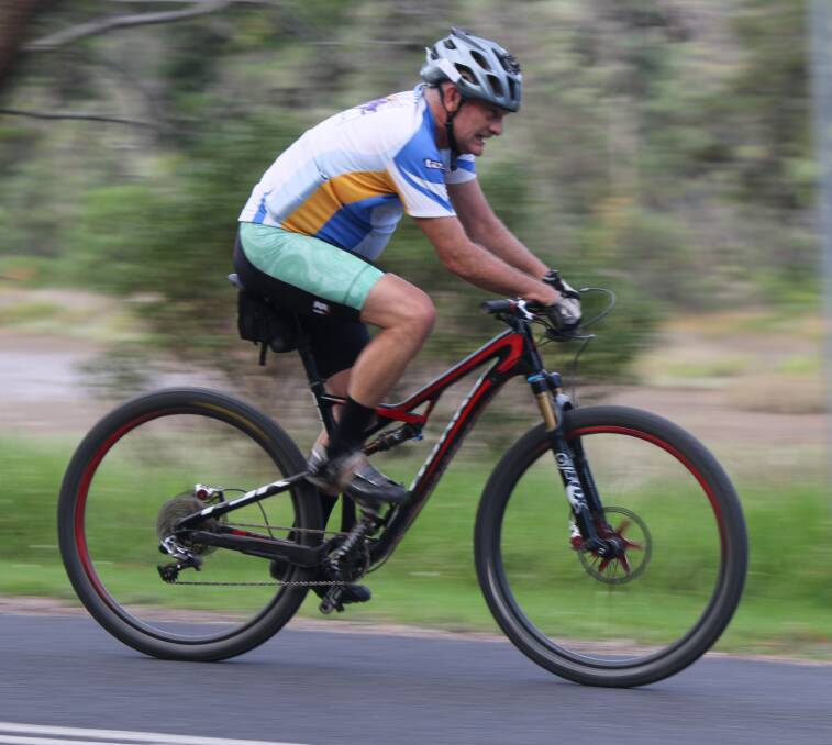 Matthew Nott in the Bega to Beach ride is looking forward to this weekend's Wharf to Waves.