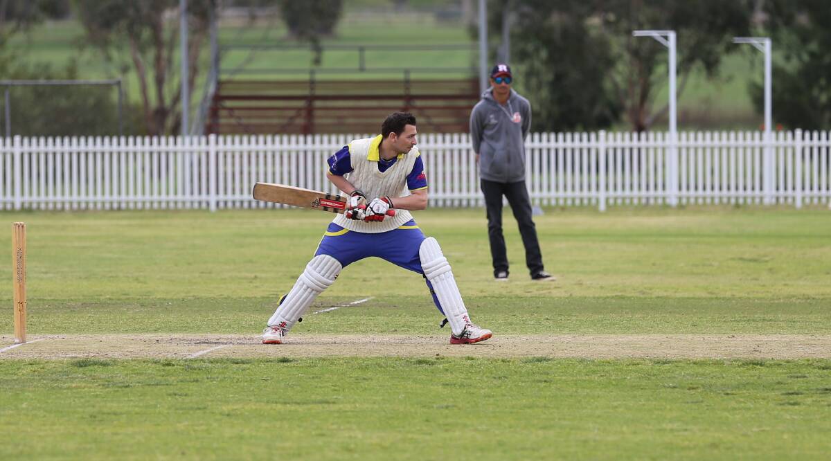 Bega-Angledale opener Brad Moon fell to an lbw call on Saturday with the Bulls falling just 13 runs shy of a win against the South Euro Pirates. 