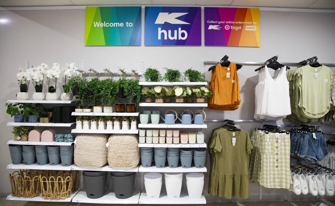 Stocking: K hubs carry some of the most popular lines, while also serving as a collection hub for Kmart and Target online orders. Picture: Kmart Australia. 