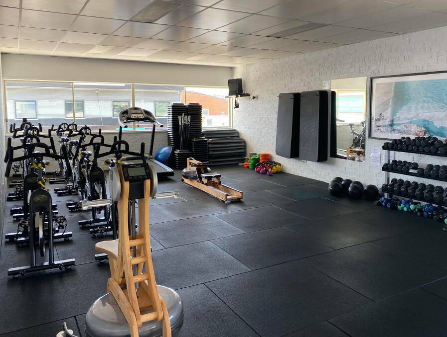 Empty: The Tarryn Lucas Fitness Studio sits empty after government lockdowns restricted personal training classes and gym openings. Picture: Facebook. 