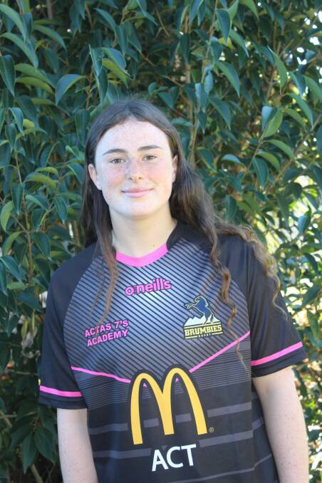 Molly Carr will play in the ACT Brumbies' City v Country Origin clash. 