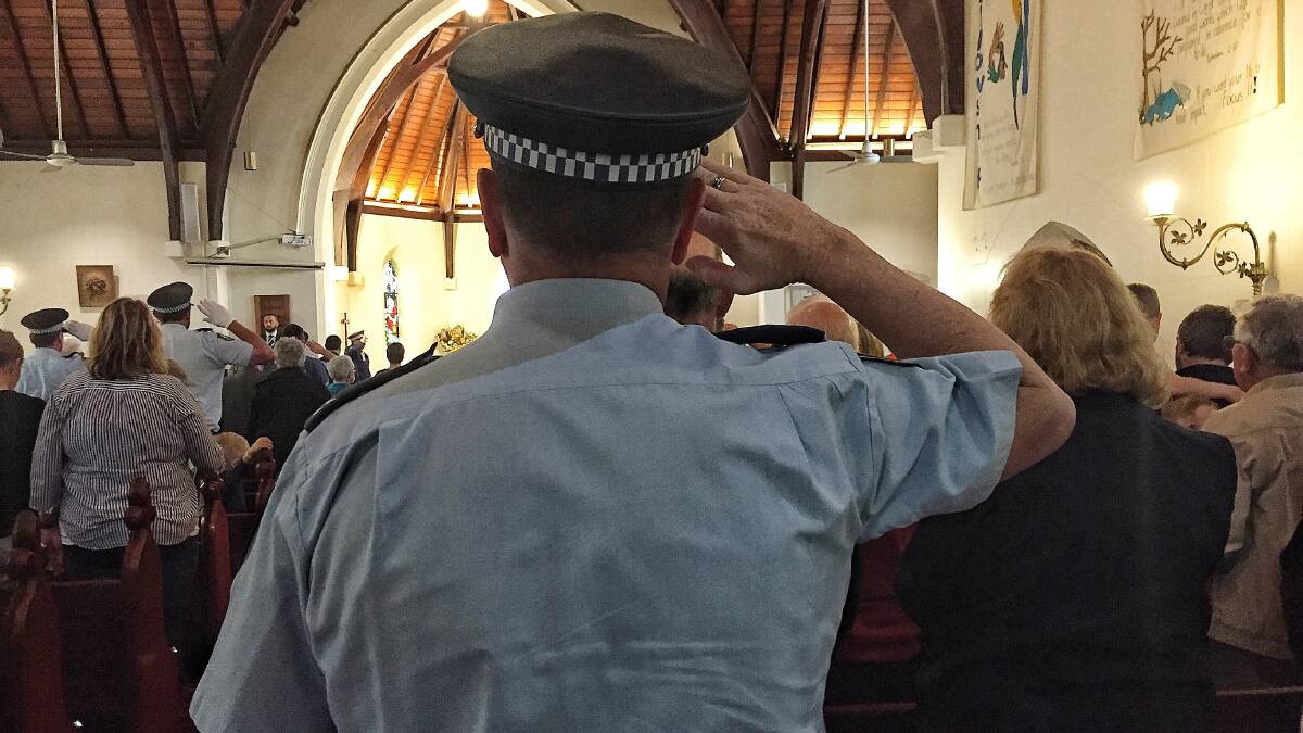 National Police Remembrance Day was recognised on Friday with a service at St John's Anglican Church in Bega.