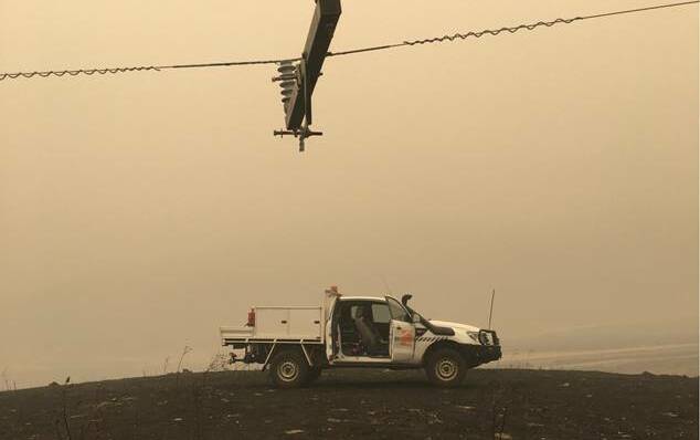 Essential Energy says work is continuing this week to restore power to hundreds of residents affected by bushfires.