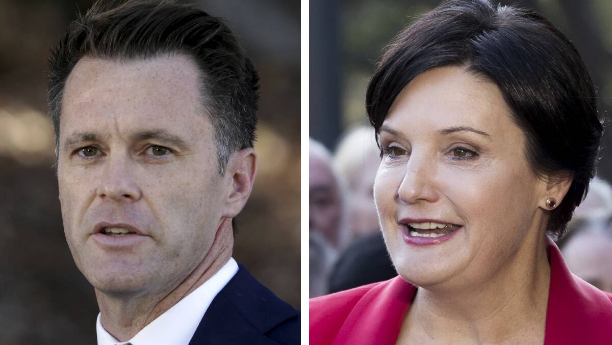 NEW DIRECTION: Kogarah MP Chris Minns and Strathfield MP Jodi McKay went head to head during a NSW Labor Party leadership debate in Bega on Saturday.