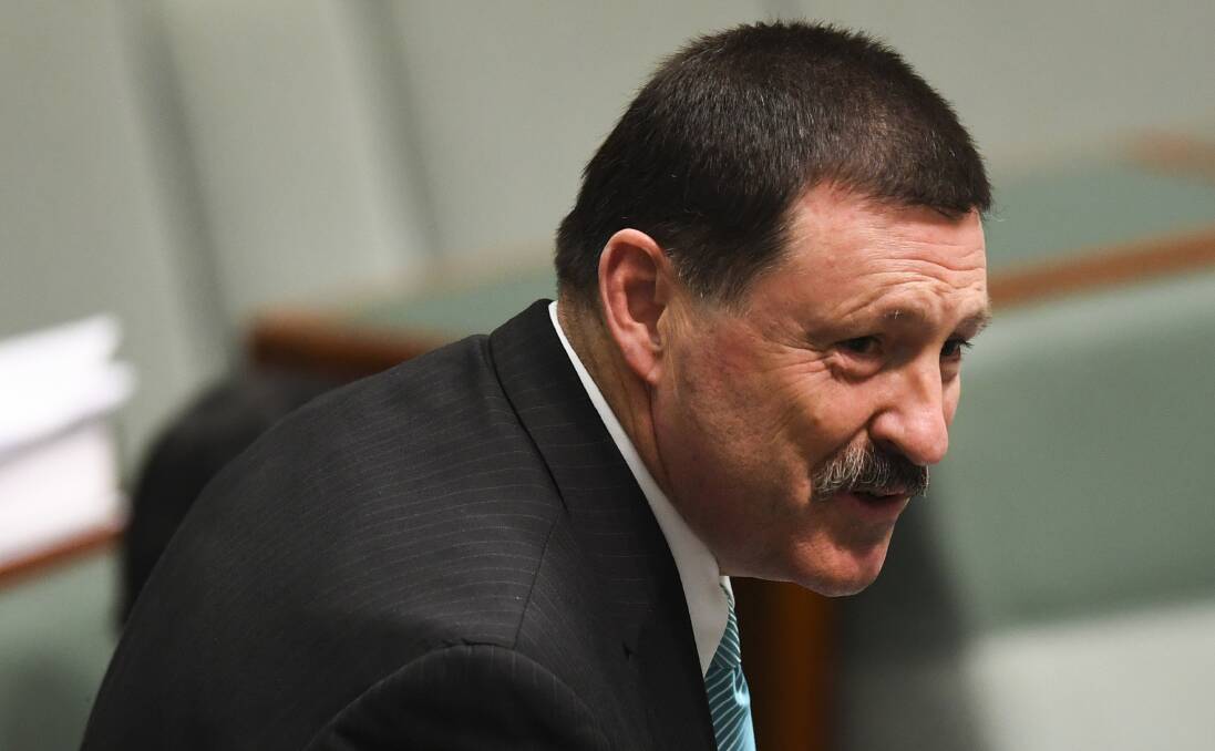 Eden-Monaro MP Mike Kelly at Parliament House last week. Picture: Lukas Coch