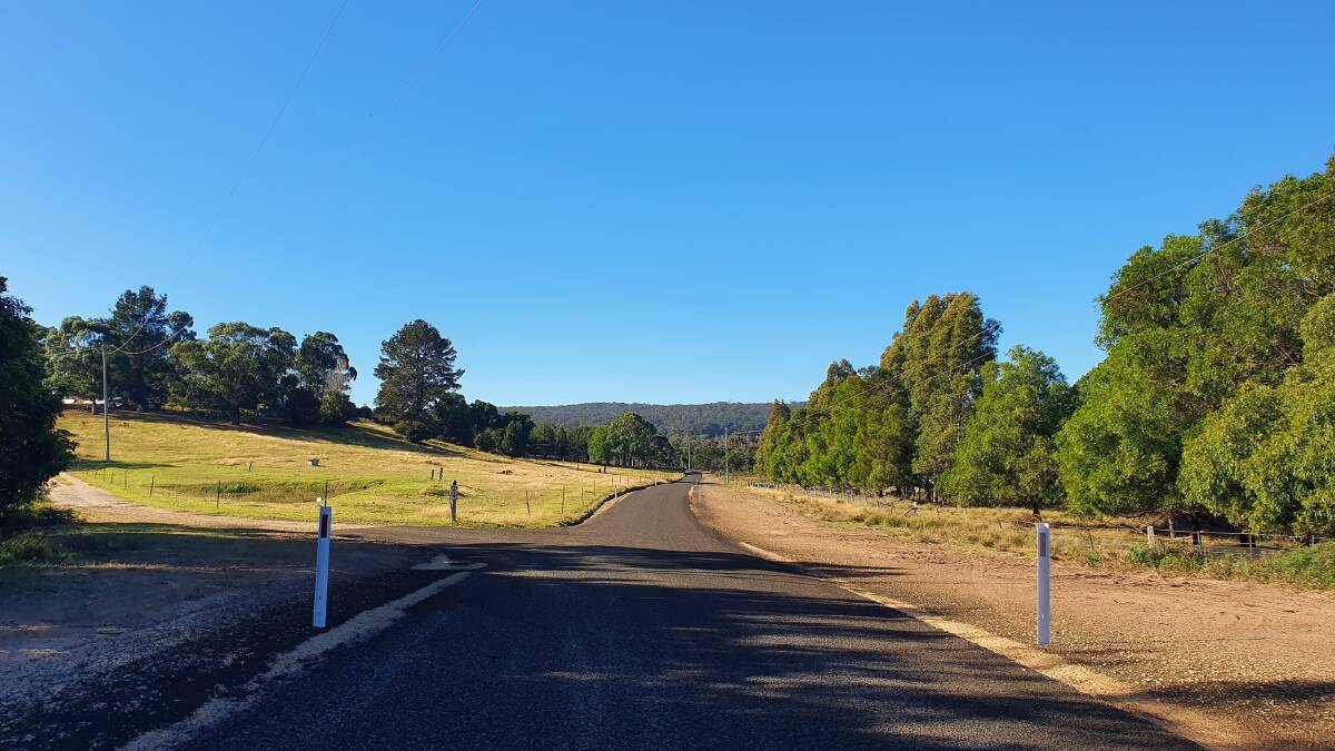 Completed roadworks at Hunters Rd in Wapengo. Photo: Cliff Shipton