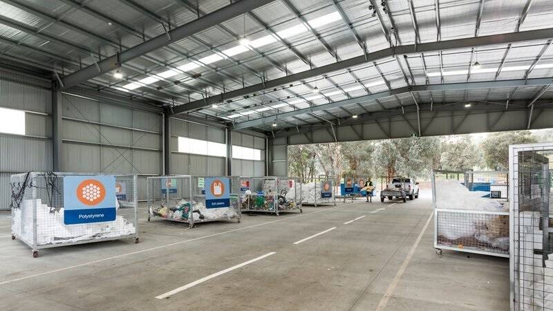 The Albury Waste Management Centre (above) is an example of a modern resource recovery precinct. Picture: BVSC