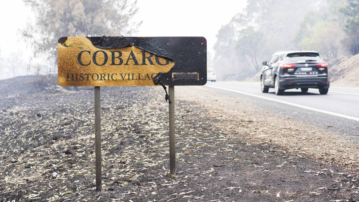 The Cobargo community has said crowdfunding money will go towards projects involving trauma, forest regeneration and improving the disaster readiness of the town. Picture: Dion Georgopoulos