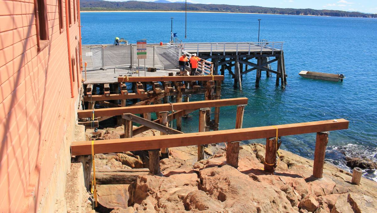 CONSTRAINTS: The Tathra Wharf is one of a list of assets maintained by council proposed to be put back in the hands of the NSW government.