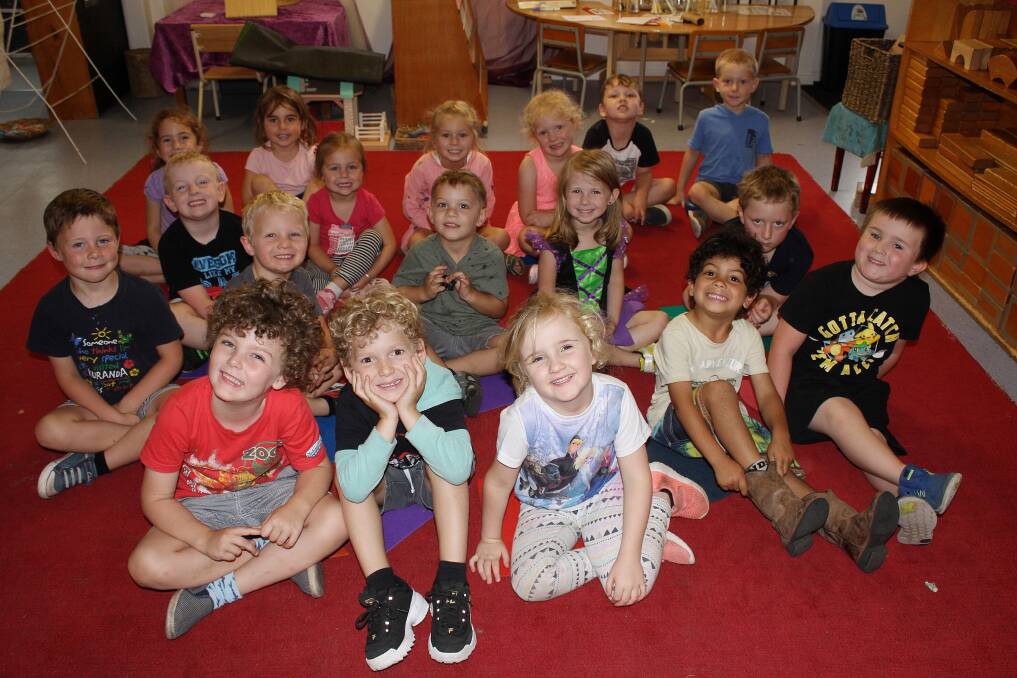 FINISHED: Magpie Room students during their last day of Bega Preschool. Picture: Alasdair McDonald