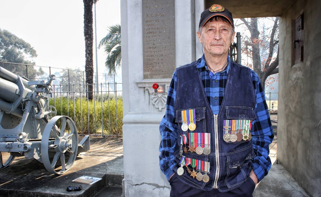 CATHARTIC: Seventy-year-old Ross Riddett is visiting France 100 years since his grandfather was shot in the Battle of Amiens on February 21, 1918.