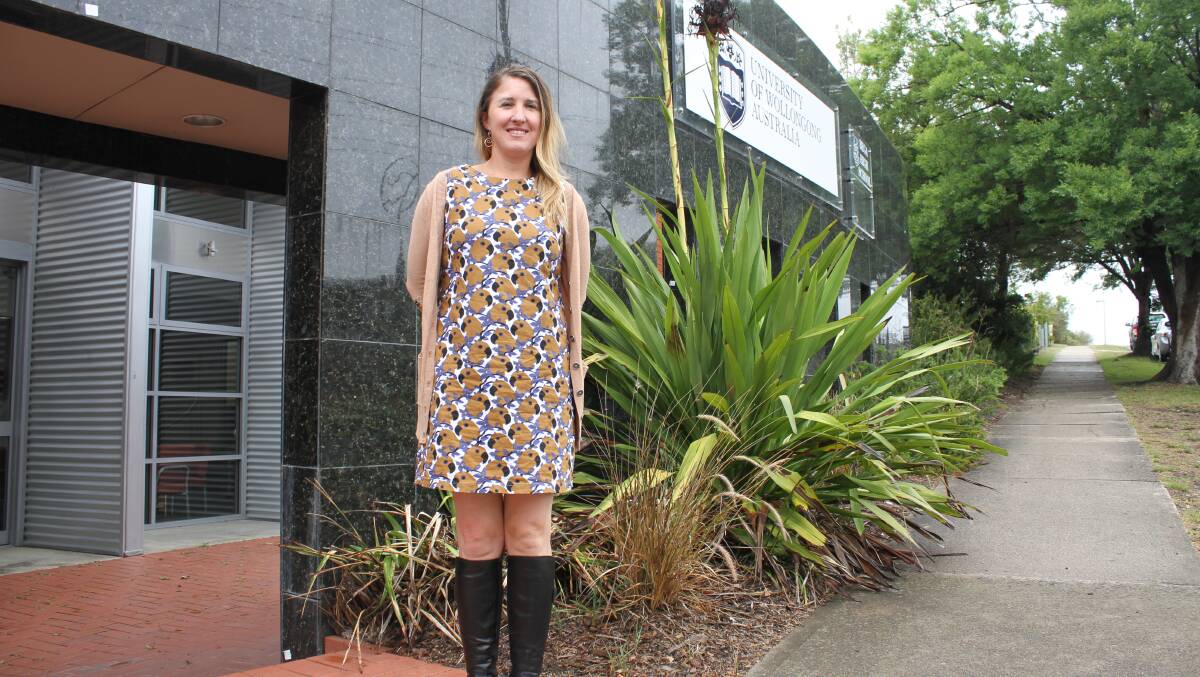 CHANGING HISTORY: University of Wollongong PhD candidate Jodie Stewart is attempting to change Australia's view of the past. Picture: Alasdair McDonald