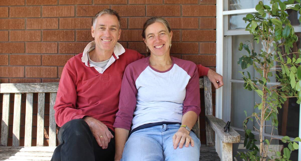WELCOME: Rev Michael Palmer and his wife, Petra, are settling into their new home in Eden. Rev Palmer will be commissioned in two rural chaplaincy roles on Saturday. Photo: Zach Hubber