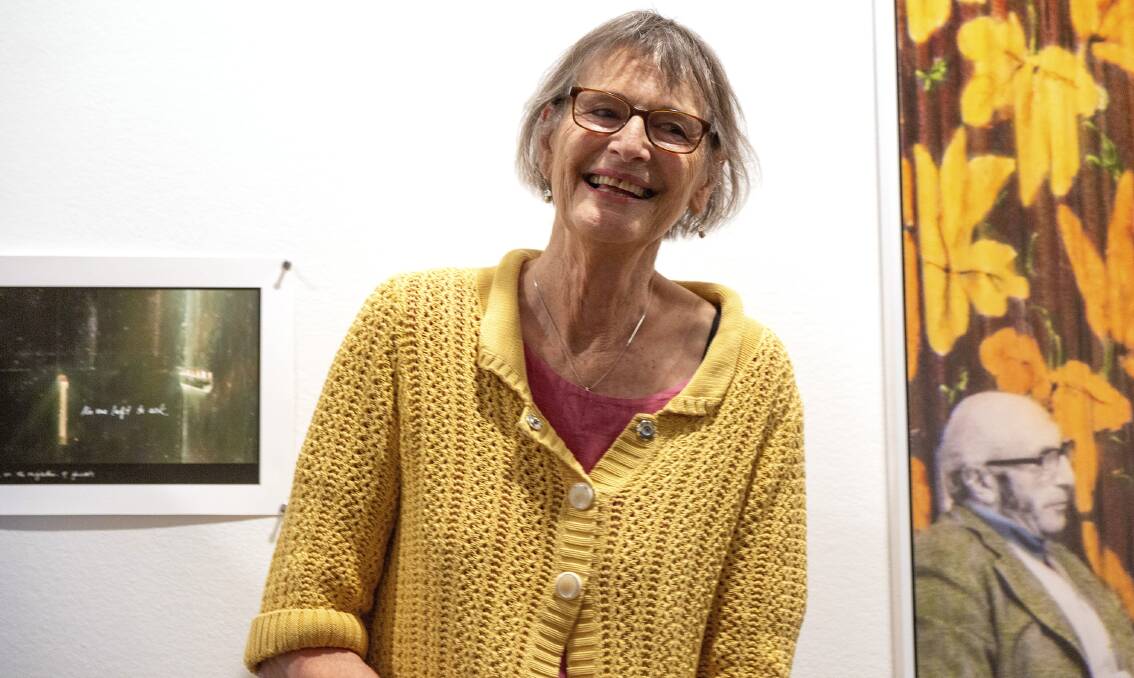 Ruth Maddison on opening night of 'It was the best of times, it was the worst of times' at the Centre for Contemporary Photography in Fitzroy, Melbourne. Photo: J Forsyth