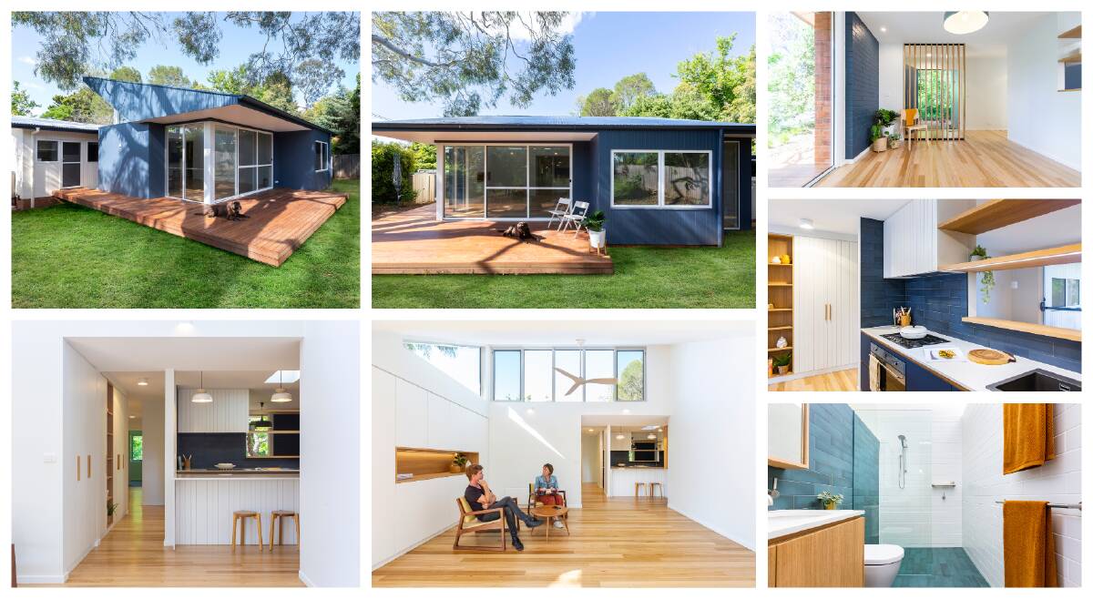 BLUE SKY HOUSE: Innovative design brings light and openness to a once cramped cottage built more than half a century ago. Photos: Ben King Photography.