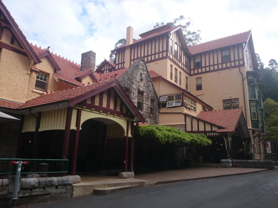The grandeur of the heritage listed Caves House.