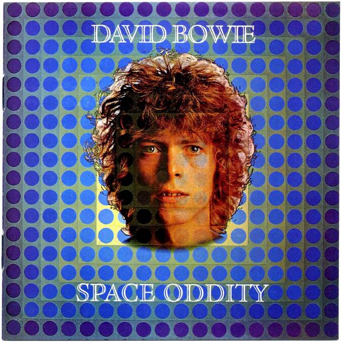 David Bowie . Album cover for Space Oddity