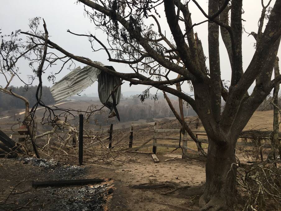 Wandella after the 2019 bushfires.