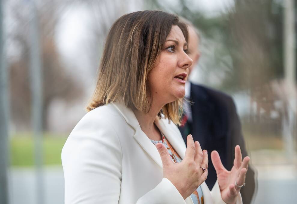 Member for Eden-Monaro Kristy McBain says she is "shocked" there is no COVID-19 vaccination hub for Eden-Monaro during phase one of the Pfizer rollout. 