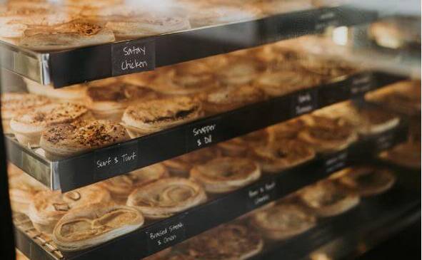 Pies packed with flavour at Earnest Arthur's in South Nowra.