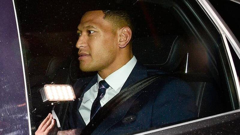 CONTROVERY: Former Wallaby Israel Folau has received millions in donations to fund his legal battle.