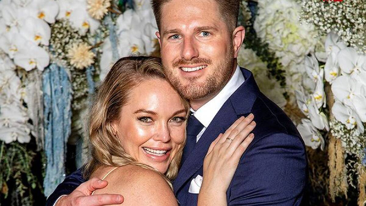 Married at First Sight's Melissa Rawson and Bryce Ruthven have announced their pregnancy and engagement. Picture: Supplied