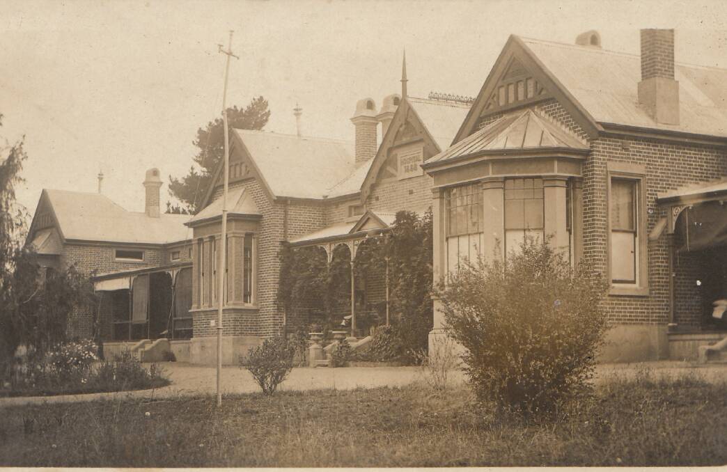 The Old Bega Hospital where Len was taken with “a busted ulcer”. Len was born at Kameruka and lived in both Tathra and Bega, always in abject poverty. 
