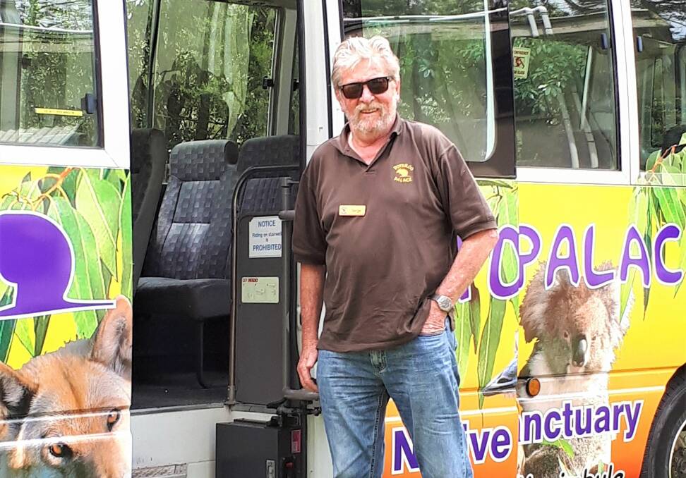 Colourful new bus for wildlife sanctuary