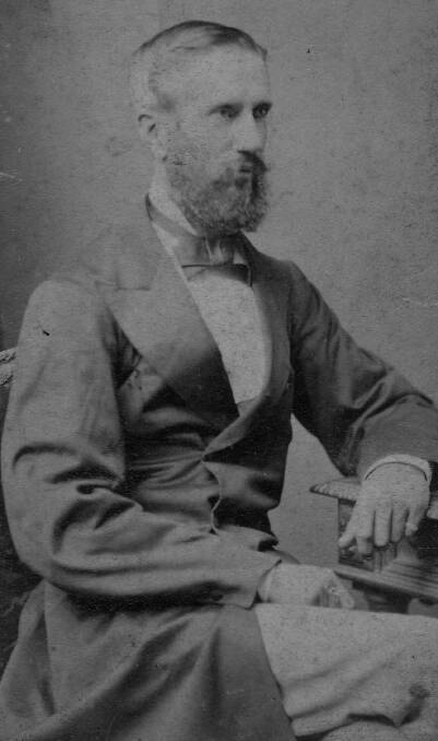 Founding fathers: Dr Alexander Imlay (pictured) and his brothers George and Peter established settlements in the Bega River valley in 1835.