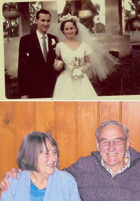 Diamond anniversary: Barrie and Angela Austin celebrated their 60th wedding anniversary on August 3.