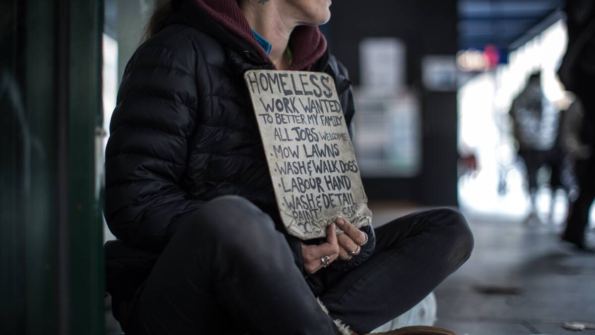 The notion of homeless people being out of work and living on the streets has changed significantly due to COVID-induced housing shortages and rental stress. File photo