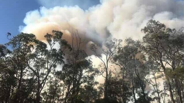 Sanctuary Point in January 2018. Picture: Shoalhaven RFS