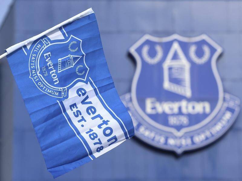 Fans of Everton are to protest at the Premier League HQ about their league points deduction. (AP PHOTO)