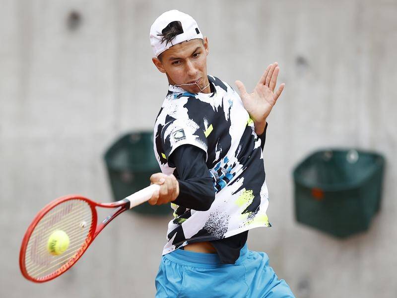 Alexei Popyrin is out of the French Open after a first-round defeat to Lloyd Harris.