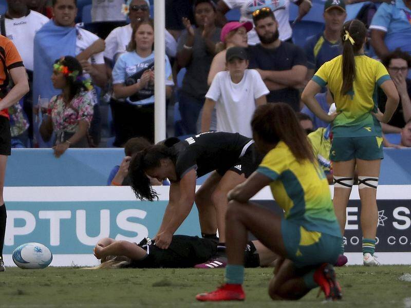 Australia's last day at the Commonwealth Games featured disappointment in the sevens rugby.