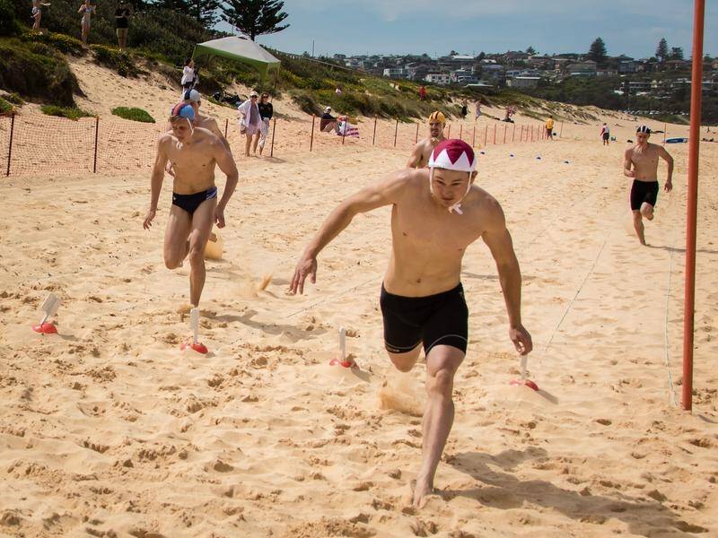 Four-time Australian champion Jackson Symonds has won a thrilling Curl Curl 1000 beach sprint.